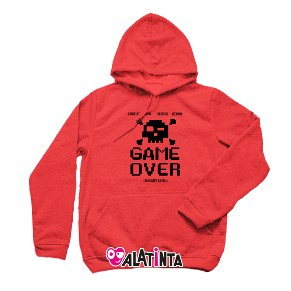 Game Over rojo